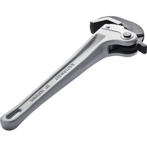 Clé serre-tubes en aluminium - Réglage automatique de la mâchoire - Poignée ergonomique - Longueur 35,6 cm (1/5)