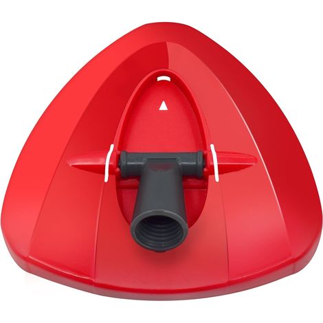 Base giratoria de repuesto, compatible con mopa Vileda EasyWring, sistema de 1 tanque, cabezal de repuesto, base triangular, accesorios