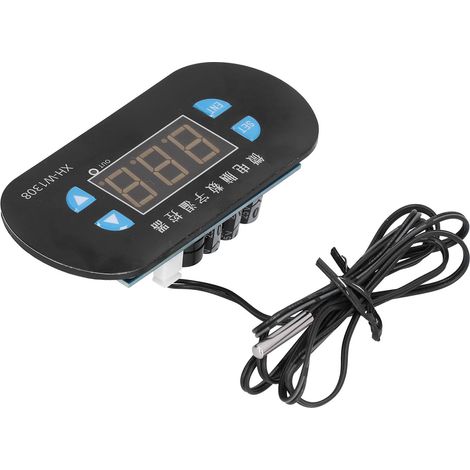 Thermostat à montée en température rapide et constante, largement utilisé dans les foyers. Écran rouge. (1/5)