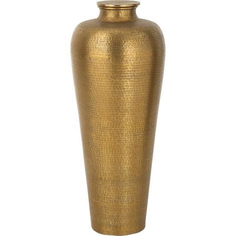 Vase Déco en Métal "Floor" 101cm Doré