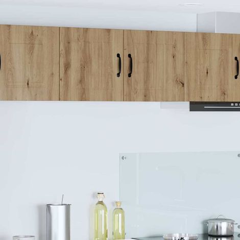 Wall Cabinet LUCCA Artisan Oak 80 x 31 x 40 cm Engineered Wood vidaXL
