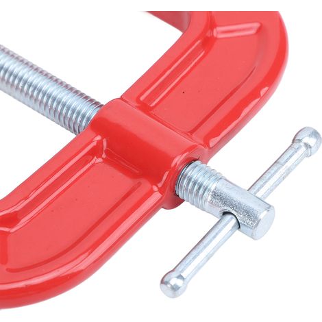 Pince C à 3 voies, ouverture maximale de 60mm, profondeur de 70mm, Force forte, bord rapide épaissi pour le travail du bois (1/5)