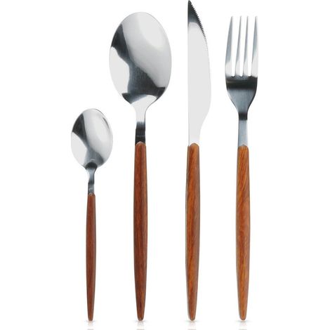 WMF Set di Posate Classico in Acciaio Inossidabile 16 Pezzi Design Elegante (1/5)