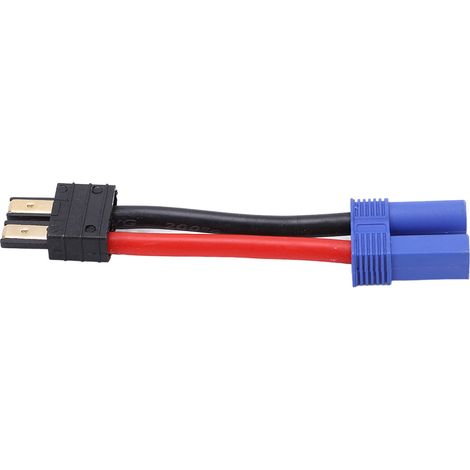 Câble RC mâle vers EC5 femelle, plastique durable, cuivre et silicone souple, haute sécurité, résistant à la corrosion (1/5)