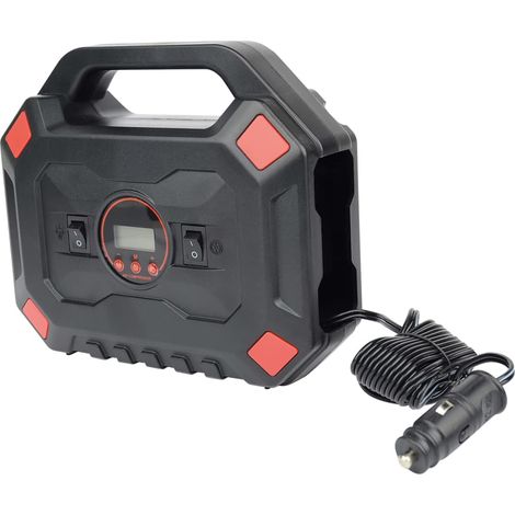 Brüder Mannesmann M01792 compresor compacto negro y rojo (1/4)