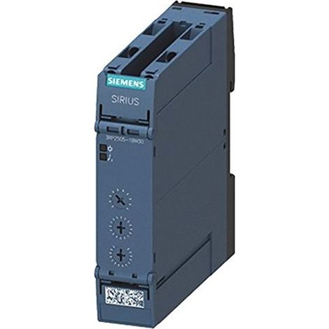 Siemens Relé de tiempo, 2C, 27 funciones, 7 rangos de tiempo (0,05s-100h), 3RP25051BW30