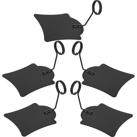 Healeved Lot de 5 pinces métalliques pour étiquettes prix (1/5)