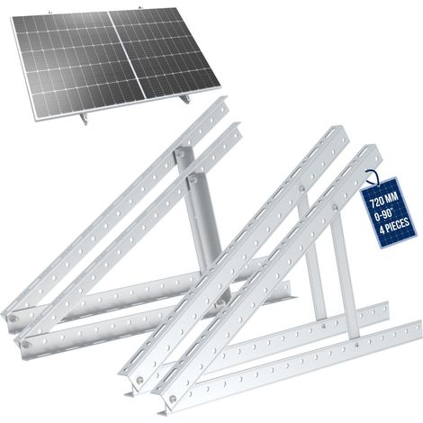 NoaSol Supporto per pannello solare Altezza fino a 72 cm Tetto a terrazza (1/5)