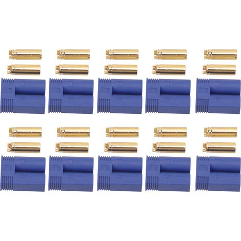 Lot de 10 fiches de connecteur de batterie EC5 13.025, prises modèle EC5 stables et de haute précision, accessoires de test électroniques. (1/5)