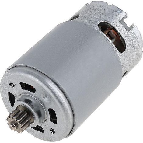 HONORNIC - Moteur CC haute puissance 18 V 19 500 tr/min à deux vitesses et 12 dents pour perceuse/visseuse électrique RS550