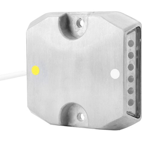 Zweifarbige Solar-Markierungsleuchte mit 12 LEDs für Straßen, Einfahrten, Autobahnen und Tunnel, wasserdicht nach IP68, 24 V (1/5)