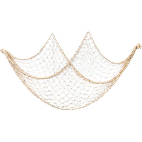 Filet de pêche décoratif pour fête, dimensions : 203 x 101,6 cm (80 x 40 pouces) – Filet de pêche décoratif pour fête (1/5)