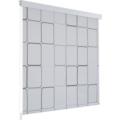 Persiana enrollable para ducha 160x240 cm cuadrada 020005637 (1/5)