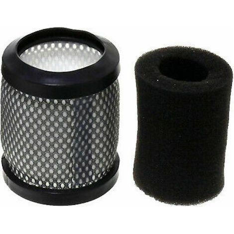 Compatible avec les cartouches filtrantes pour aspirateur Hoover série T116 H-Free 100, filtre lavable haute efficacité, paquet de deux, pièces de rechange pour usage domestique.