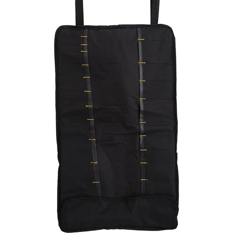 Sac de rangement pour outils mécaniques, pochette roulante 58cm rouge Oxford avec 22 poches et compartiment sockets (1/5)