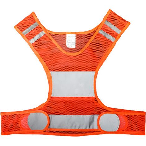 Gilet Réfléchissant De Sécurité - Pour Course Cyclisme Randonnée Et Marche Nocturne - Taille Unique (1/5)
