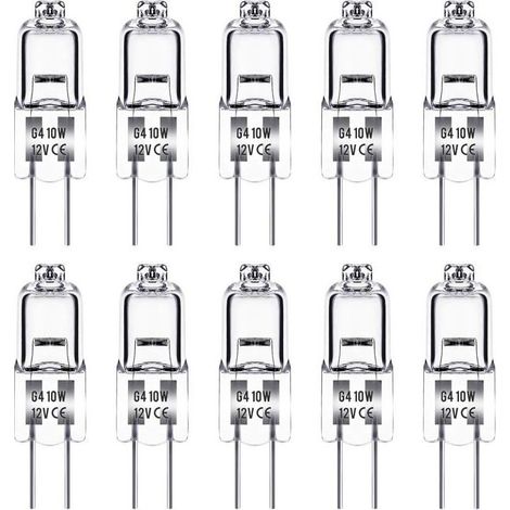 ampoule-halogene-g4-ampoule-g4-12v-10w-blanc-chaud-3000k-150lm-intensite-variablepaquet-de-10-classe-energetique-g-213603119 (1/4)