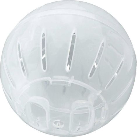 Balle d'exercice pour hamster 10 cm (4 pouces) transparente, roue d'exercice mignonne pour hamsters nains-White (1/5)