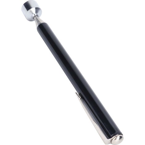 Stylo magnétique télescopique 13.5-64cm, 1.6kg, outil de ramassage portable noir LAN-5003B (1/5)