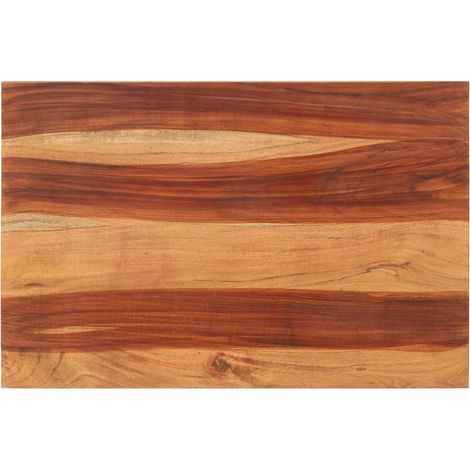 vidaXL Tablero de mesa madera maciza de acacia 25-27 mm 60x90 cm (1/4)