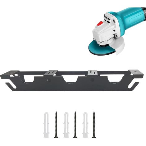 Plateau à outils pour ponceuse de table, support pour outils pneumatiques, polisseuse murale pour ateliers, hangars, garages, magasins d'arrière-cour, polissoirs et appareils de cire (1/5)