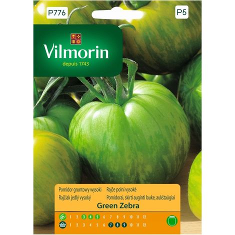 Grüne Zebra-Tomate, 0,2 g Vilmorin-Samen