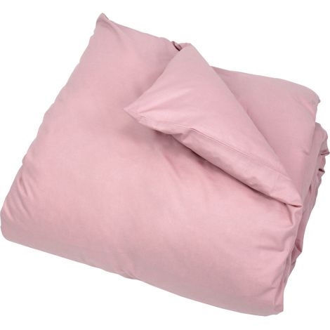 Housse de couette uni coton ALTO 240x220 cm (1/5)