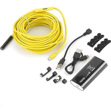 YPC110B WLAN-Endoskop 8 mm 1200P Ultra HD 10 m Kabel Wasserdicht IP68 Mobiltelefon-Endoskop