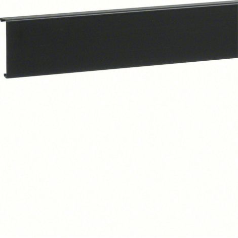 Couvercle pour plinthe SL20080 graphite noir HAGER SL2008029011 (1/3)