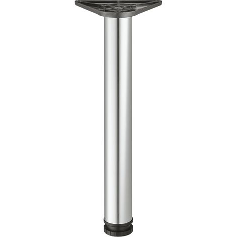 Pied de table RONDELLA diamètre 60mm hauteur 900mm acier chromé - 635.06.294