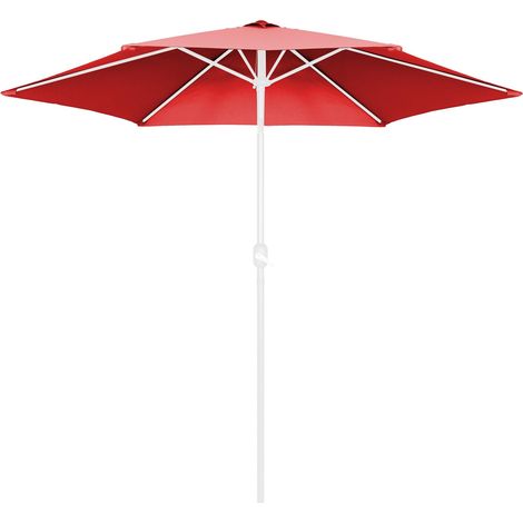 Toile pour parasol droit 3m rouge (1/3)