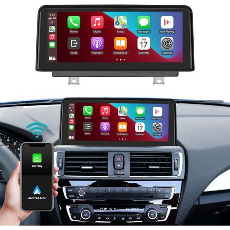 Autoradio 10,25" CarPlay/Android Auto/Mirrorlink/GPS pour NBT 1/2 Series F20/F21 (2011-2016) F23 Cabrio (2013-2016) Autoradio à écran Tactile, Navigation GPS pour Voiture, DSP intégré (1/5)