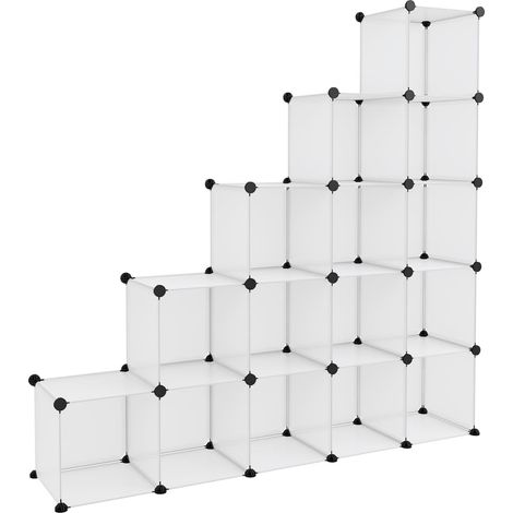 Cubes de rangement 15 pcs Transparent PP CFW746985 (1/5)