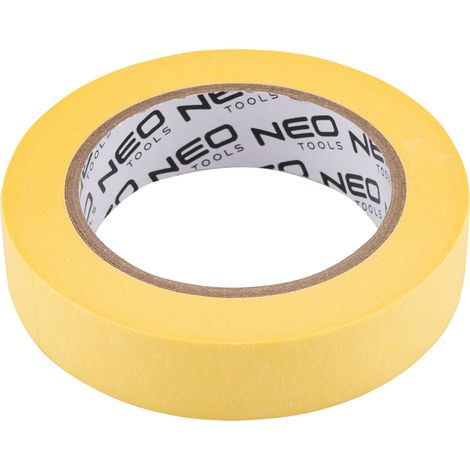 Nastro adesivo di carta giallo 25 mm x 50 m (1/5)