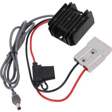 Convertisseur de Câble d'alimentation Satellite, Adaptateur d'alimentation Boost 12 V à 30 V 3,5 A avec Connecteur Anderson 50 A, pour Mini Antenne Parabolique, Camping-Cars, (1/5)