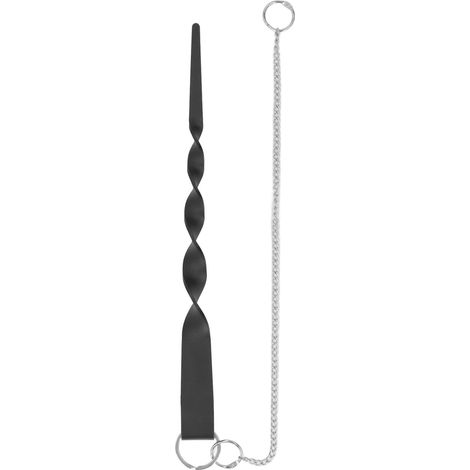 Chaîne de pluie, en fer thermolaqué, piquet d'ancrage en acier inoxydable, étanche pour gouttière de jardin (1/5)