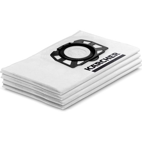 Karcher Sachet filtre ouate nouvelle gamme KWD1, KWD2, KWD3,WD2 Plus, WD3 (paquet de 4)