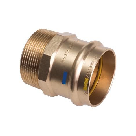 MANICOTTO F FILETTO M A PRESSARE ACQUA/GAS B ONE- Diam 28 x 1- IBP- pezzi 1 (1/2)