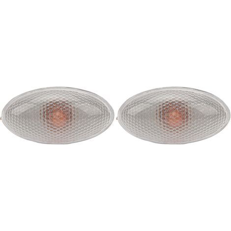 2 Feux de position LED 12V 632574 Ampoules clignotants latéraux brillants pour Peugeot 206 407 607 (1/5)