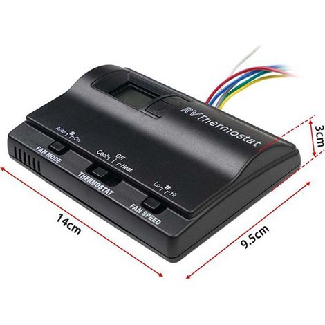 83303862 Passender Wohnmobil-Temperaturregler, Schwarz 83303862 (1/5)