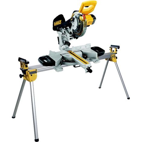 Dewalt DCS365N 18v Cordless XPS 184mm Mitre Saw Bare Unit + DE7023 Leg Stand (1/3)
