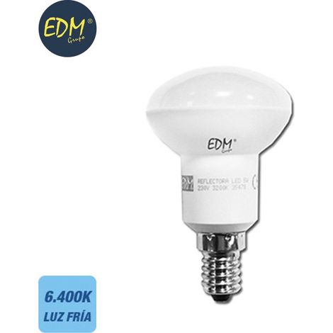 LED-Reflektorlampe R50 E14 5 W 400 lm 6400 K Kaltlicht ø50 x 86 mm EDM