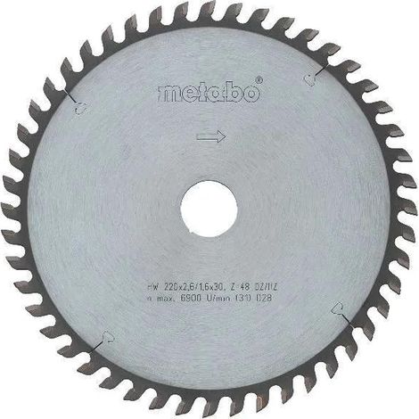 Disco de sierra Metabo 160 mm 24 dientes metal