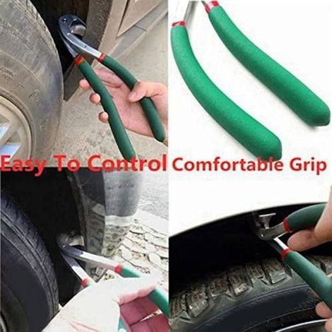 Kit De Débosselage Sans Peinture - Pince À Carrosserie Pour Réparation De Porte De Voiture - Métal Vert - 4 Pièces (1/5)