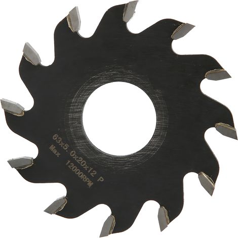 Lames de scie circulaire anti-flexion, résistantes à l'usure et à longue durée de vie, pour le travail du bois (1/5)