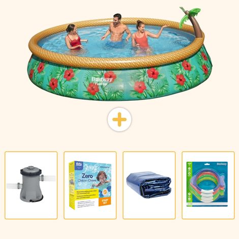 Bestway Bestway Fast Set Ronde - 457x84 cm - 5-pièces S181 (1/5)