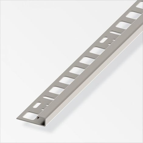 alfer Quadrat-Profil 10 x 19,5 x 1000 mm Profil Winkelprofil Kantenprofil (1/2)