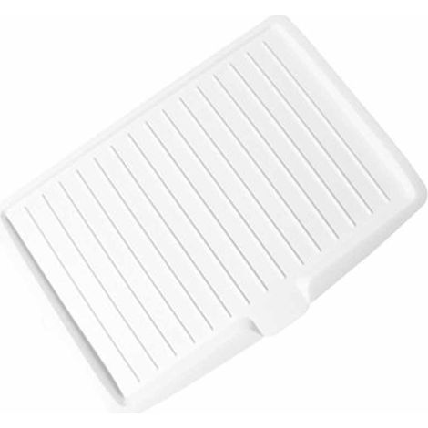 Planche à égoutter, tapis d'égouttage antidérapant, 4531,5 cm, convient aux plans de travail de cuisine, casseroles et poêles, bols en verre, plats cuisinés, légumes, fruits et ustensiles. (1/5)