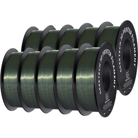 Filamento 3D, resistente, ecologico, bronzo seta (1/2)