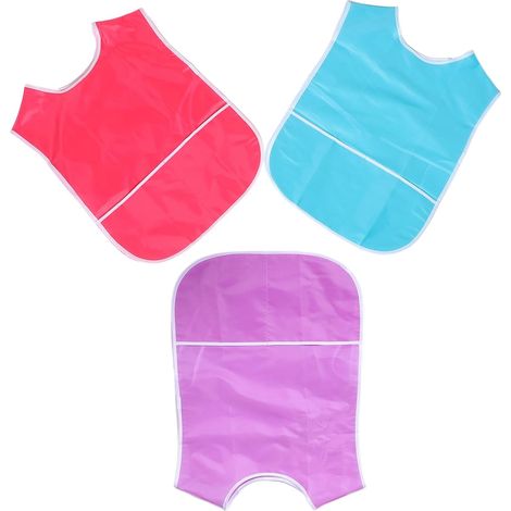 Tablier de Peinture Lot de 3 sans Manches pour Garçon et Filles Nylon (1/5)